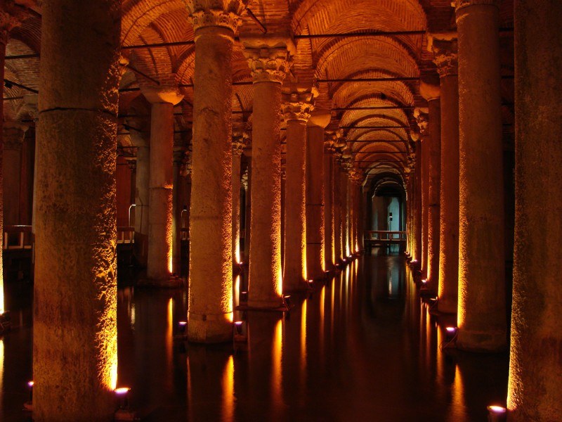 Basilica Cistern by Allie Caulfield