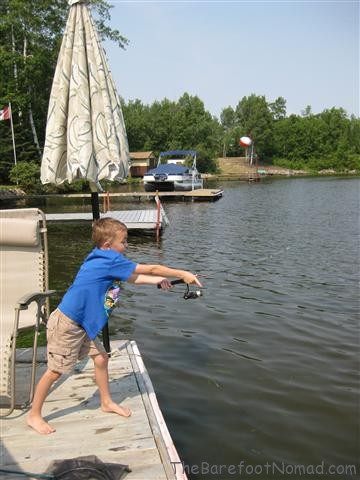 Casting from the Dock Casting from the Dock