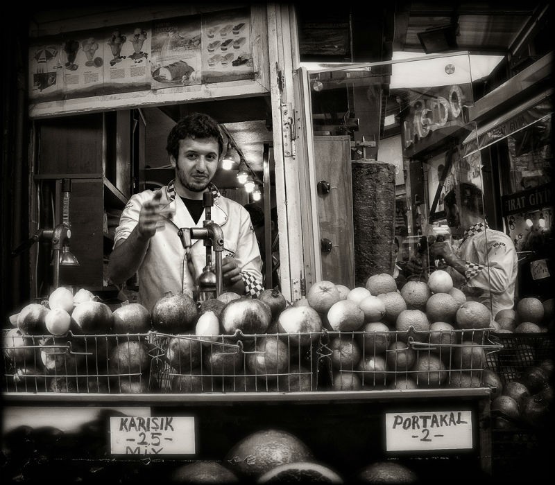 Juice vendor by Alien without a cause