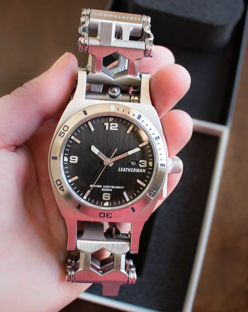Leatherman Tread Watch TSA compliant multi tool