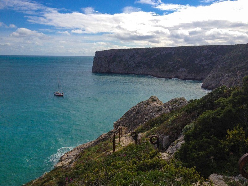 Pathway Down at Fortaleza de Belixe