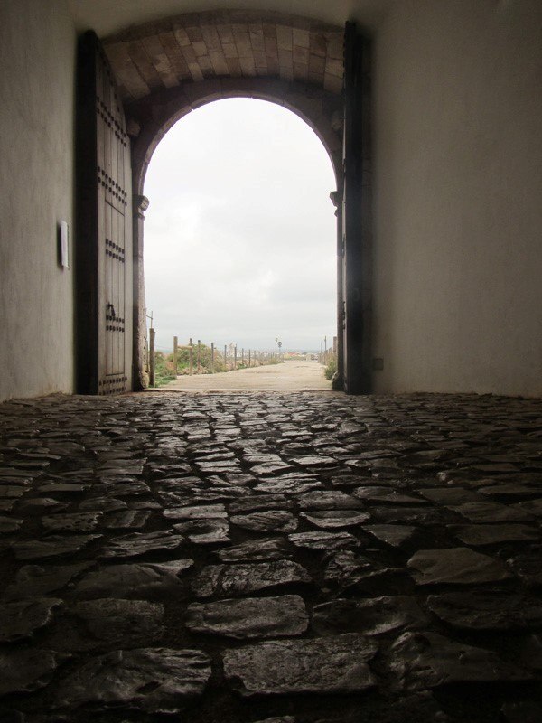 Archway into Sagres Point