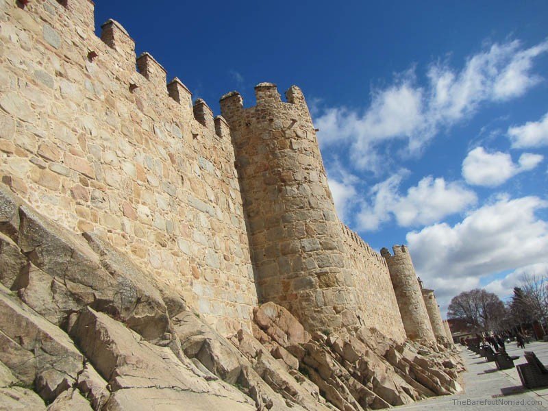 Walls of Avila, Spain Walls of Avila, Spain